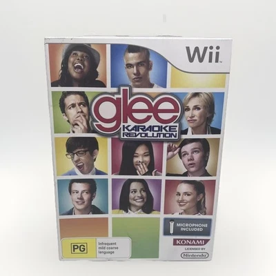 Glee Karaoke Revolution Volume Nintendo Wii Game With Microphone - Image 1 of 2