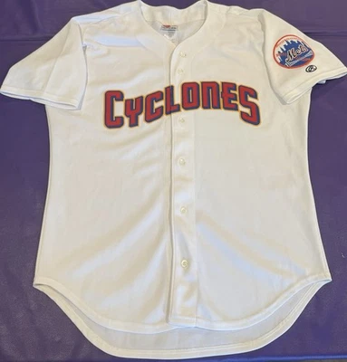 Camiseta De Colección Brooklyn Cyclones MiLB Equipo Emitida New York Mets Ligas Menores XL Foto 1 de 4