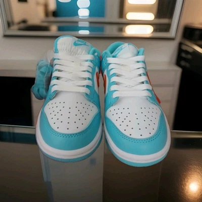 Talla M 4/W Talla 5.5 - Nike Dunk Low Miami Dolphins Foto 1 de 4
