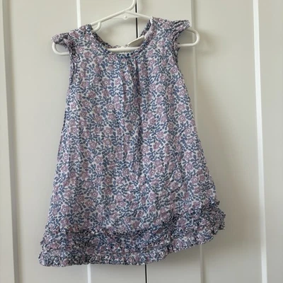 Vestido Floral Mini Boden Talla 18-24 Meses Foto 1 de 4