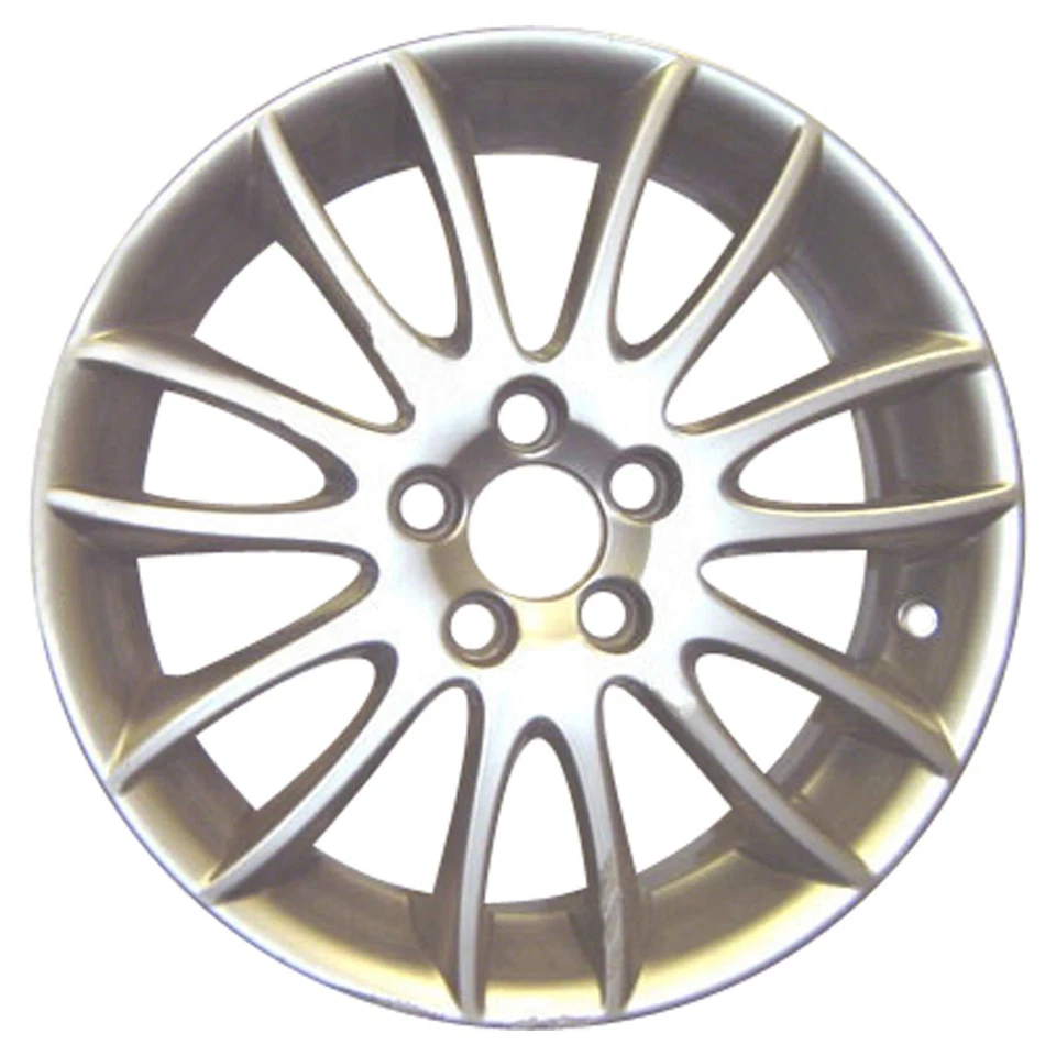 17x7 14 Spoke Refurbished Aluminum Wheel Painted Bright Hypersilver 560-70317 - Image 1 of 1
