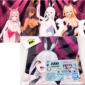 Ichiban Kuji NIKKE Capitolo 5 Premio C Arazzo Visivo Noir Bianco Vipera Giappone Nuovo - Foto 1 di 6