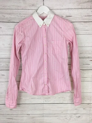 Camisa Abercrombie & Fitch Mujer - Pequeña UK8/10 - Rayas - Excelente Estado Foto 1 de 3