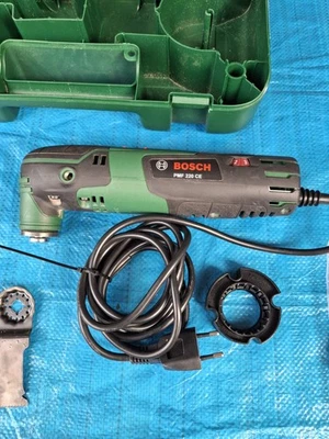 Bosch Multifunktionswerkzeug PMF 220 CE im Tragekoffer mit 9 Sägeblätter  - Bild 1 von 4