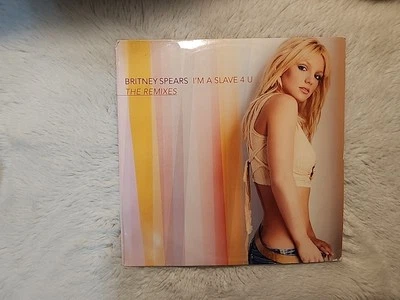 Britney Spears I'm A Slave 4 U The 1ST 2001 Promo 2x Vinyl DUTCH-38 OG LP EX  - Image 1 of 4
