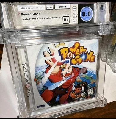 🌀 8.0 B+ SEALED 🌀 Power Stone 🌀 SEGA Dreamcast 🌀1999 🌀 WATA 🇺🇸 US Seller - Image 1 of 2