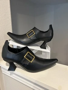 Ellie Shoes Hazel Hexe Halloween Kostüm Stiefeletten 301-HAZEL Damengröße 8 " - Bild 1 von 11