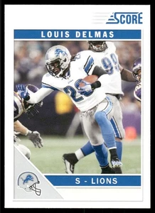 2011 Score #97 Louis Delmas Detroit Lions Football Karte - Bild 1 von 2