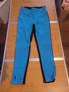 Ralph Lauren Girls 2 Color Leggings Preowned Sz 5 - Picture 1 of 3