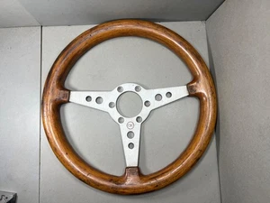 RAID Lenkrad Made in Italy Holz Drei-Speichen D 35 Oldtimer guter Zustand - Bild 1 von 9