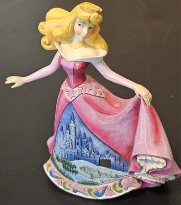 Figura Jim Shore Disney Princesa Aurora La Bella Durmiente Érase una vez un reino Foto 1 de 4