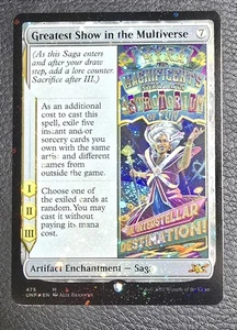 Greatest Show in the Multiverse - Galaxy Foil NM-Mint, English Unfinity MTG  - Picture 1 of 2