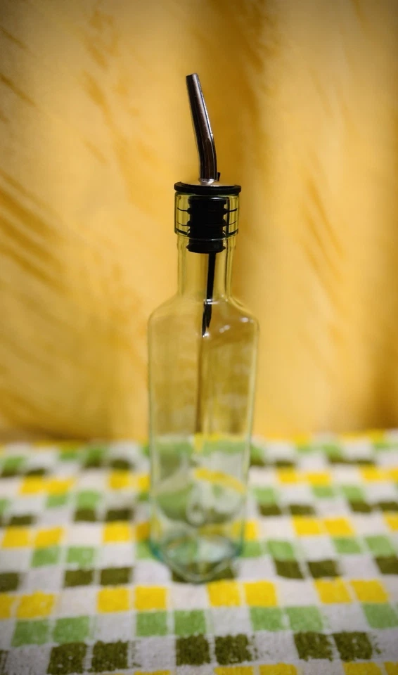 Botella de aceite de oliva Prima™ vintage Clear Tablecraft de 8 1/2 oz Foto 1 de 4