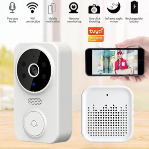 Tuya Telecamera di Sicurezza Wireless WiFi Due Vie Smart Videocitofono Visione Notturna - Foto 1 di 16