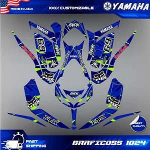 Yamaha Raptor 700 700R Grafik Kit 2013 2018 2020 bis 2023 Decals Sticker ATV - Bild 1 von 4