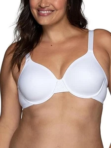 VANITY FAIR Full Figure Beauty Back Smoothing Bra WHITE 40C - Picture 1 of 6