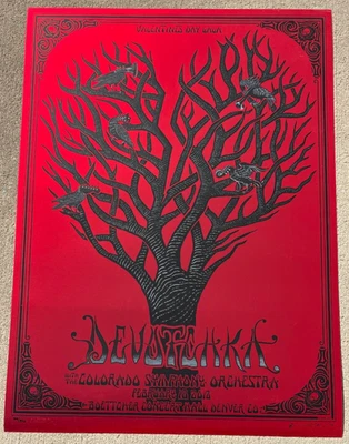 DEVOTCHKA Valentine's Day 2012 Denver, Colorado 18x24 Poster By Emek #'d /350 - Image 1 of 4