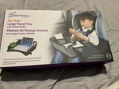 Dreambaby Ezy-Tote Bandeja de Viaje Grande con Soporte para Tableta Gris L2380 TOTALMENTE NUEVA SELLADA Foto 1 de 4