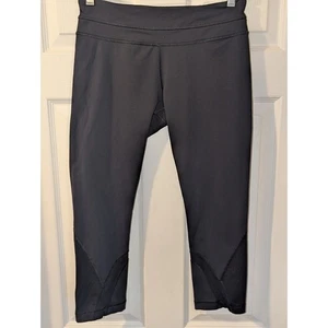 Legging Lululemon Mujer Negro Talla 8 Corto Trasero Cremallera Bolsillos Laterales 5934 - Imagen 1 de 13