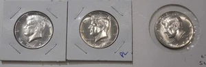 1965, 1966 & 1967 - 40% SILVER coin KENNEDY Half Dollar - Picture 1 of 2