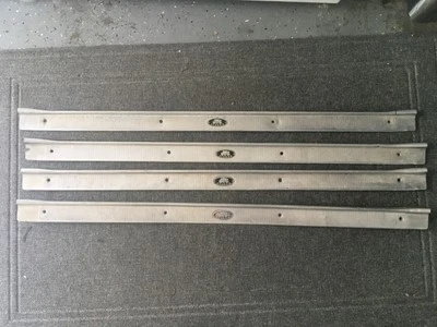1965 PONTIAC GTO FISHER DOOR SILL SCUFF PLATE TWO SETS - Image 1 of 4