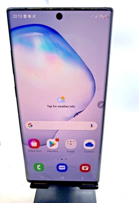 Samsung Galaxy Note10+ 5G SM-N976B - 256GB - Black (Unlocked) (Single SIM)B3-6 - Image 1 of 4