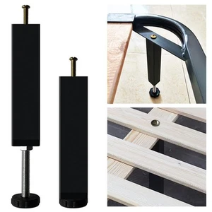 Adjustable Height Bed Frame Replaces Support Legs Heavy Duty Bed Center Frame... - Picture 1 of 7