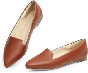 MUSSHOE Flat Shoes Women Comfortable Slip on Women's Flats Size 7.5 - Picture 1 of 6