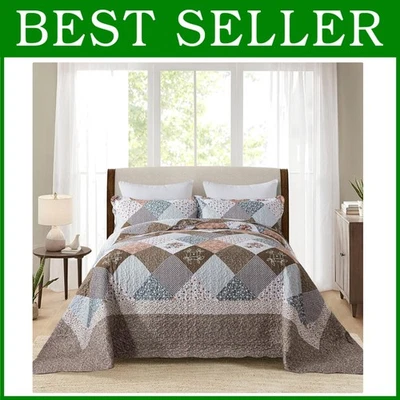 Rustic California King Bedspread Set - Image 1 of 4
