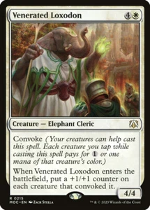 MTG Venerated Loxodon - March of the Machine Commander #215 - Bild 1 von 1