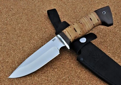 Outdoor JagdMesser 95H18 Stahl Rostfrei Nazarov Knives Handarbeit HRC60 Походный - Bild 1 von 4