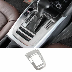 For Audi Q5 2009-2016 2017 Silver Titanium Central Console Gear Shift Panel Trim - Picture 1 of 8