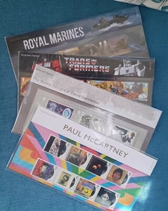 Four Presentation Packs - McCartney, Transformers etc - All Stamps VALID today - Picture 1 of 3