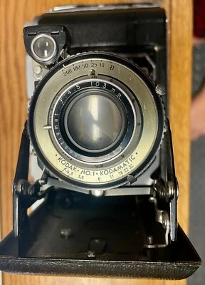 KODAK KKODAMATIC NO. 1 CÁMARA CLÁSICA VINTAGE de formato medio!            093022N Foto 1 de 4