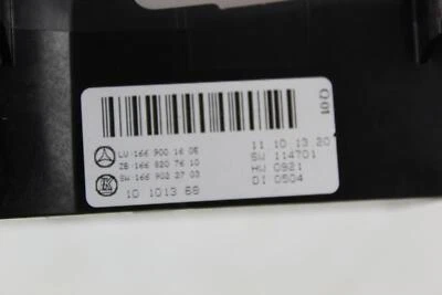 2014 Mercedes-Benz GL-класса A/C селектор переключатель OEM 1669001605 б/у - Изображение 1 из 4