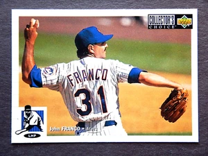 John Franco #414 Upper Deck 1994 Baseball Card (New York Mets) E - Picture 1 of 2