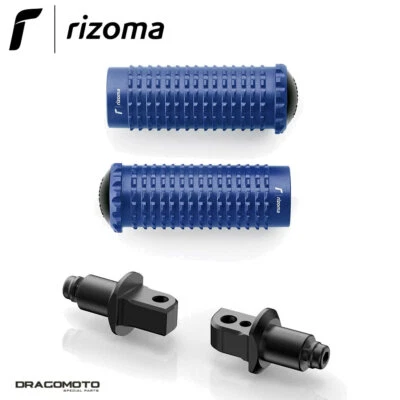 SUZUKI GSX R 1000 2012-2015 footrests Extreme RIZOMA PE631U PE693B Blue Passe... Foto 1 de 4