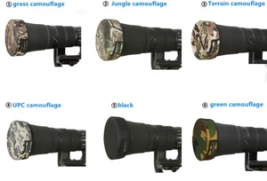 ROLANPRO DSLR Tapa de Lente Chaqueta de Camuflaje Teleobjetivo Corto Cubierta Gairuolan - Imagen 1 de 22