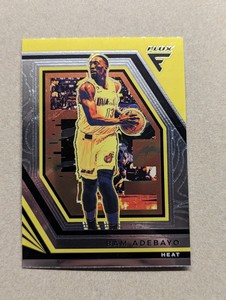 2022-23 Flux Silver Bam Adebayo #15 Miami Heat