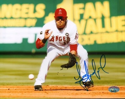 Freddy Sandoval Signed 8x10 Photo PSA/DNA COA Angels Baseball Picture Autograph - Image 1 of 4