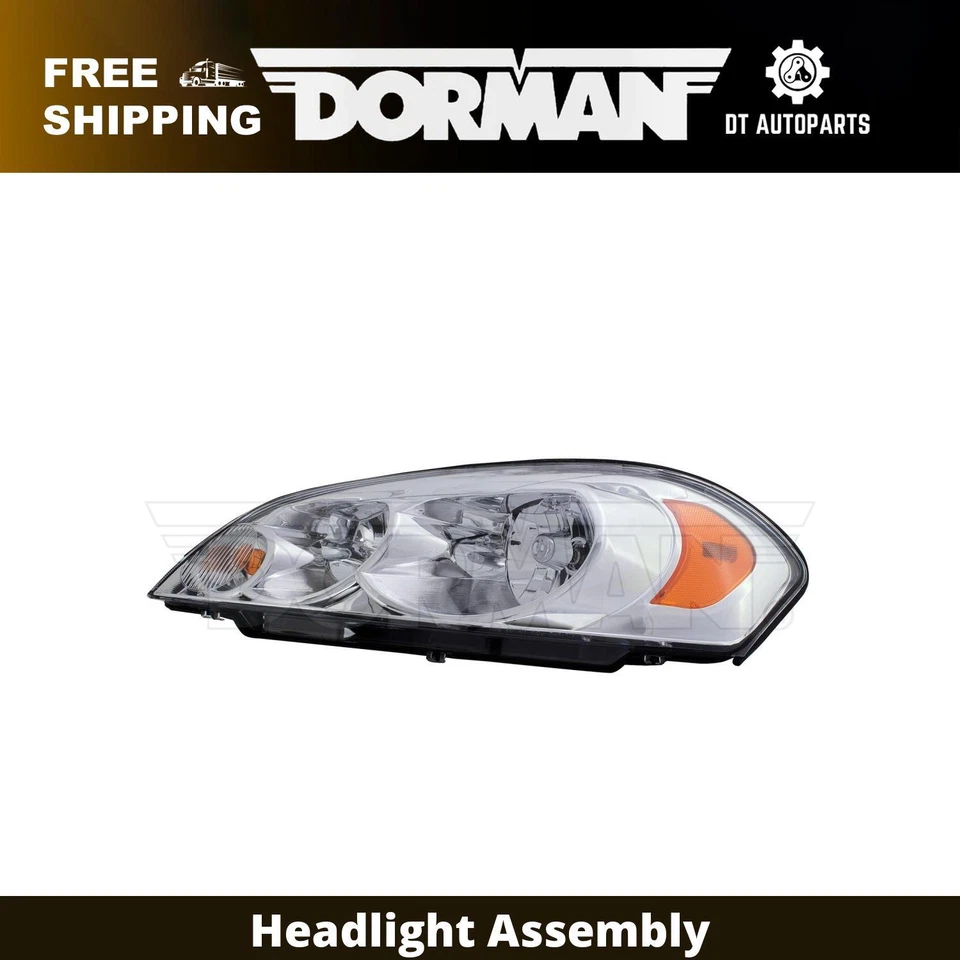 Conjunto de faros izquierdo para Chevrolet Monte Carlo Dorman 2006-2007 Foto 1 de 4