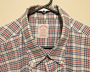 Polo Brooks Brothers XL Madison, manica lunga, 100% cotone - Foto 1 di 5