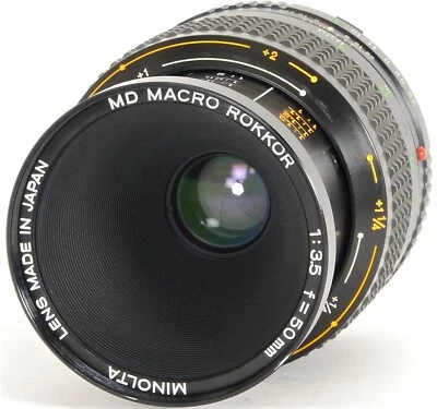 Minolta MD Macro Rokkor 1:3.5 f=50mm MACRO Lens MC  - Image 1 of 4