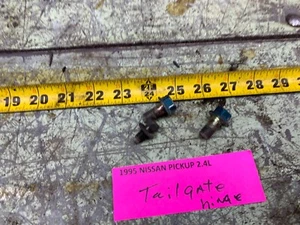 1993-1997 NISSAN PICKUP  TAILGATE HINGE BOLTS SET OF 3 - Picture 1 of 11