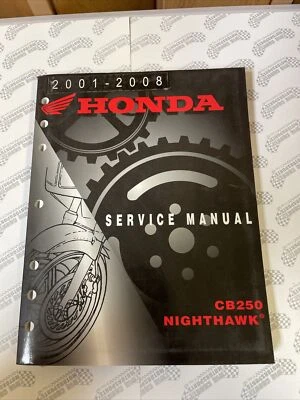 Service Manual       2001-2008 Honda Nighthawk  CB250       61KPJ01 - Image 1 of 4