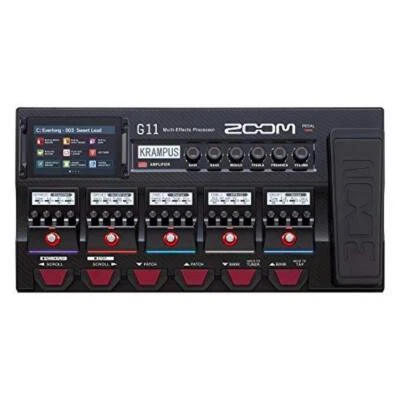 ZOOM G11 Guitar Multi-Effects Pedals Processor New - Image 1 of 4