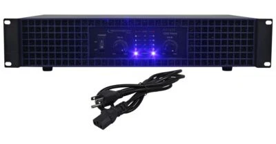 New Technical Pro AX1200 1200 Watt 2-Channel Amplifier 2U Rack DJ Power Amp - Image 1 of 4
