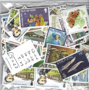 ISLE OF MAN CHEAP POSTAGE £50 FACE VALUE FOR £25.00 MINT WITH FULL GUM - Picture 1 of 1