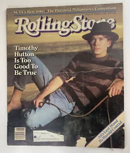 ROLLING STONE MAGAZINE Issue 362 Timothy Hutton Muhammad Ali February 4 1982 TX - Imagen 1 de 3