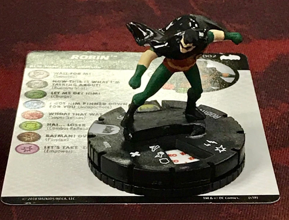 DC Heroclix Batman мультсериал 002 Робин - Изображение 1 из 1